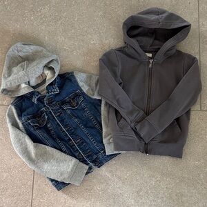 Tucker and Tate little boys hoodies. Size 5